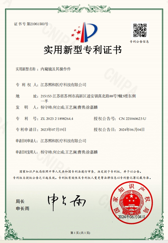 內(nèi)窺鏡及其操作件