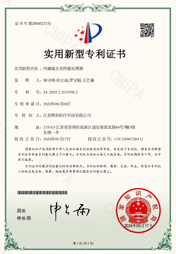 內(nèi)窺鏡及其圖像處理器